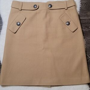 Club Monaco Wool Camel Skirt Size 6